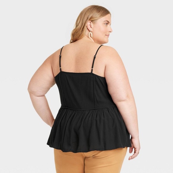 Knox Rose Flowy Black Tank Top - Picture 4 of 6